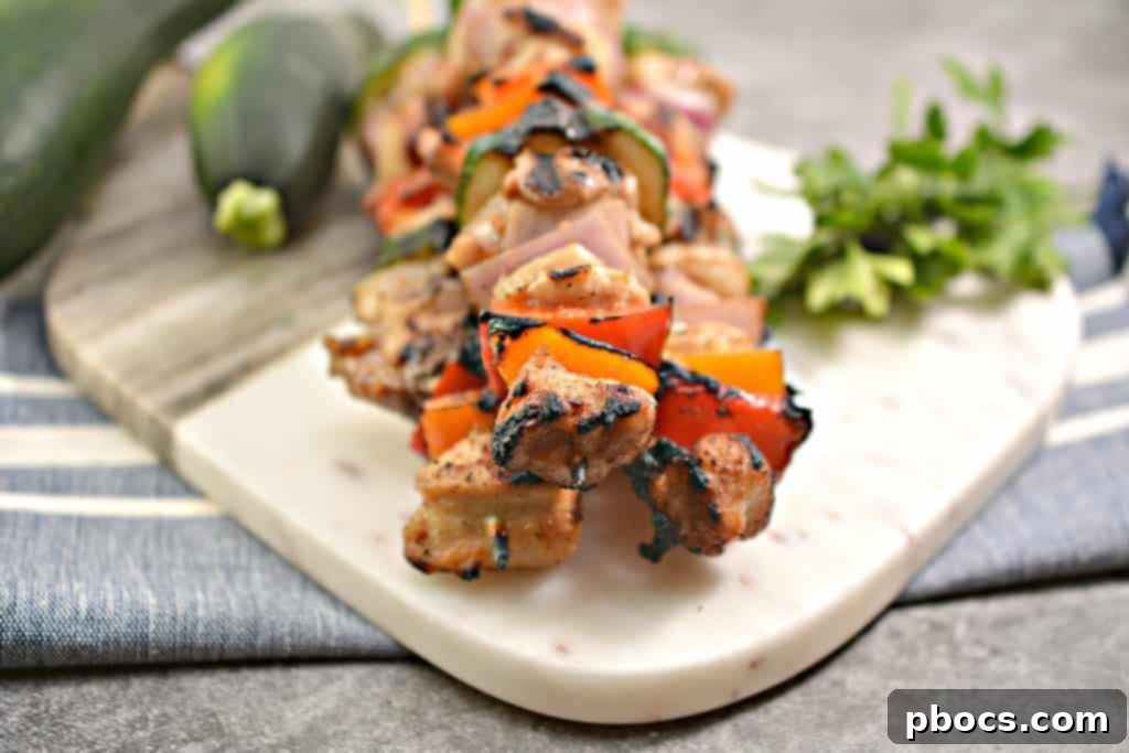 Savory Keto Chicken Skewers