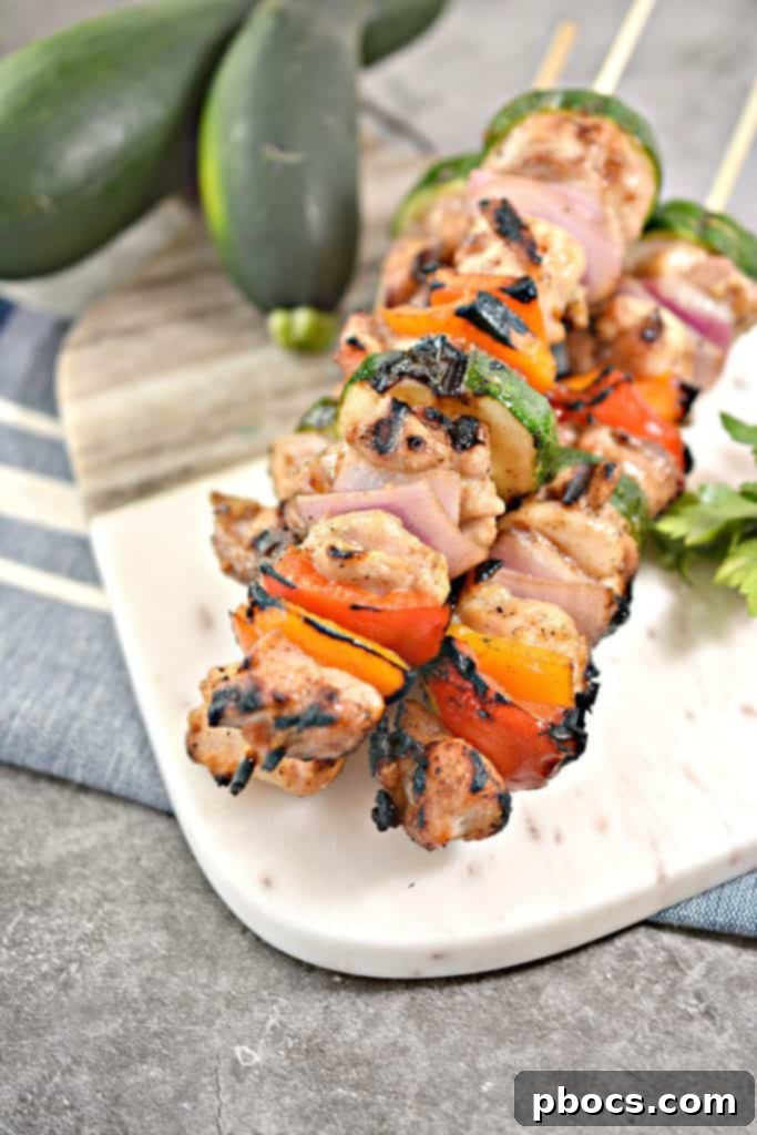 Savory Keto Chicken Skewers
