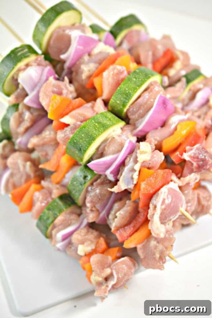 Savory Keto Chicken Skewers