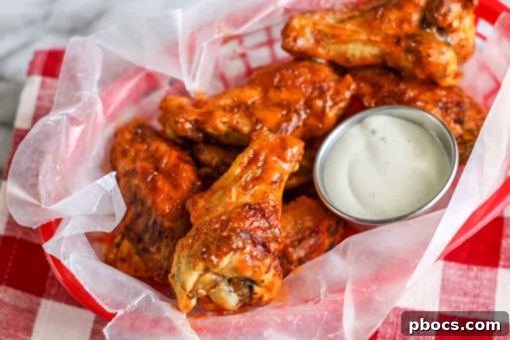 Low Carb Air Fryer Buffalo Wings Recipe