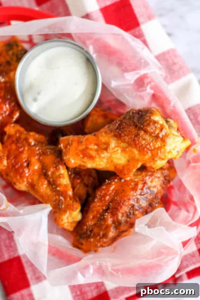 Low Carb Air Fryer Buffalo Wings Recipe