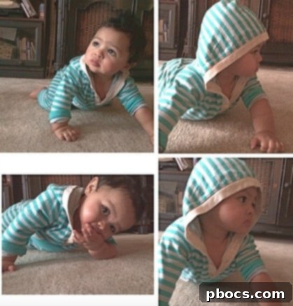 Joseph Learning to Crawl: Exploring His World