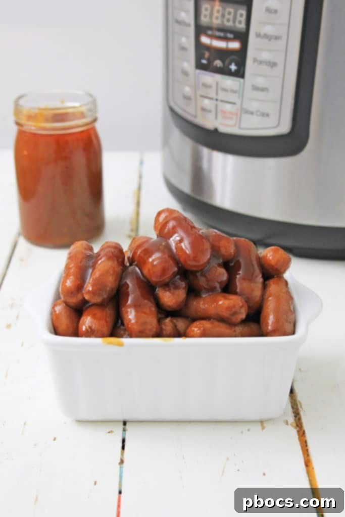 Easy Low Carb Instant Pot Little Smokies 2 Low Carb Little Smokies - Easy Instant Pot Recipe