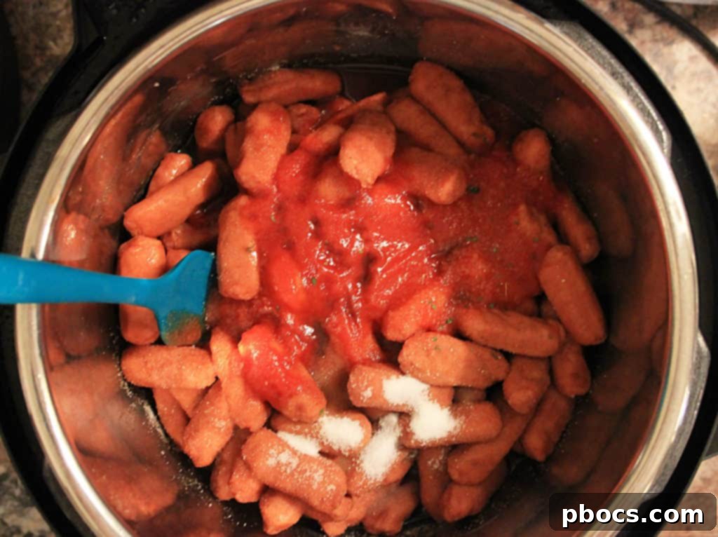 Easy Low Carb Instant Pot Little Smokies 7 Lid securely placed on Instant Pot