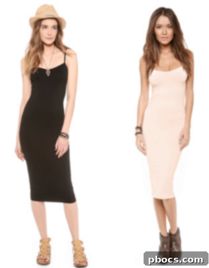 Free People Seamless Slip Dress - Versatile Layering Piece