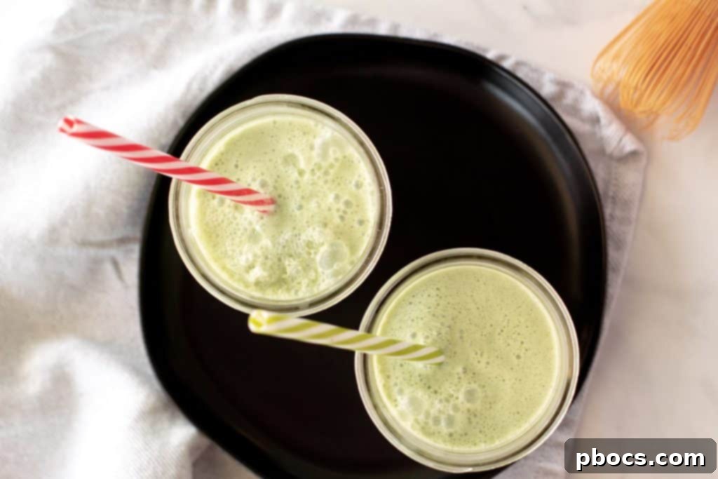 Coconut Keto Matcha Chill 12 Serving frothy Keto Iced Matcha Latte over ice