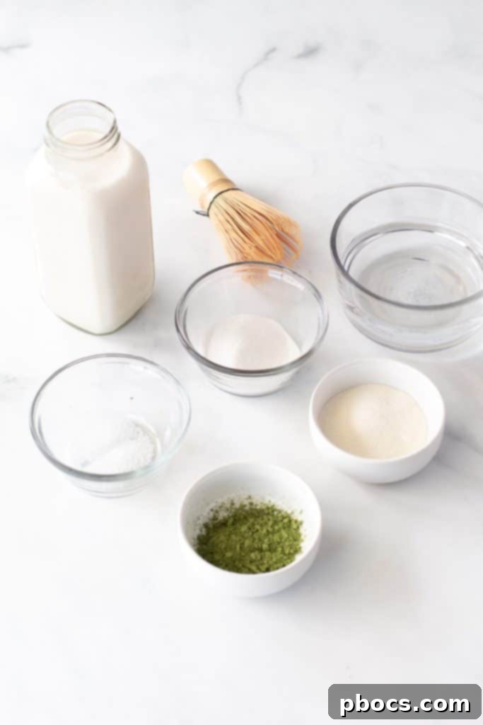 Coconut Keto Matcha Chill 6 Freshly blended Keto Iced Matcha Latte ready to be served