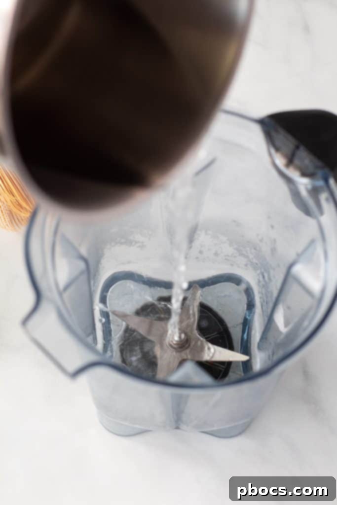 Coconut Keto Matcha Chill 7 Heating water for the Keto Iced Matcha Latte