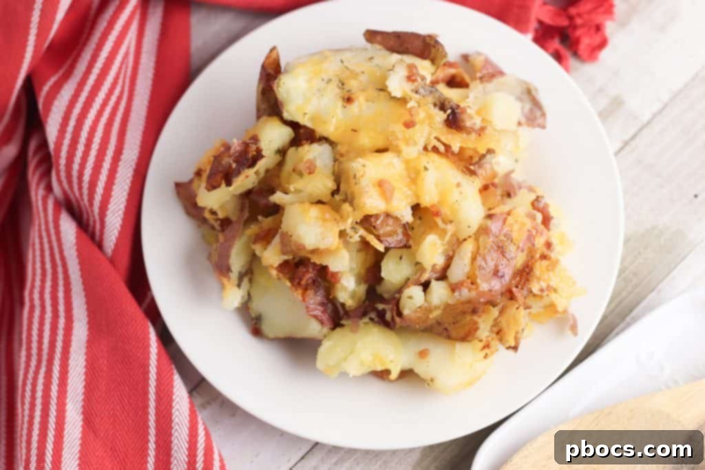 Smash Hit Bacon Cheddar Ranch Potatoes 2 Crispy Bacon Cheddar Ranch Smashed Potatoes