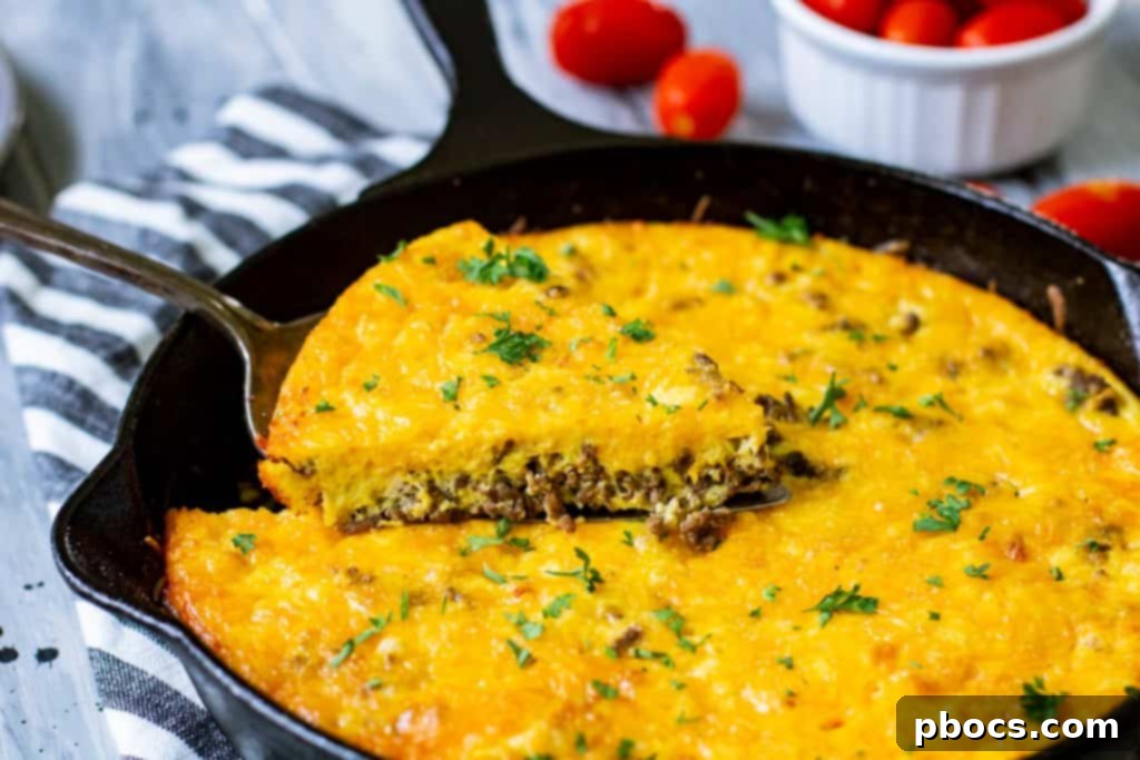 Keto Crustless Taco Casserole 7 Preparing the egg and cream mixture for Crustless Taco Pie