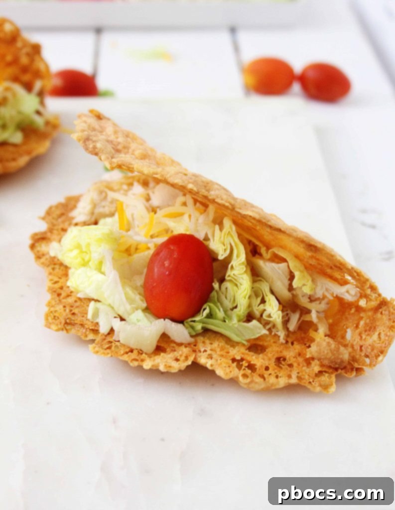 Keto Cheese Taco Shells