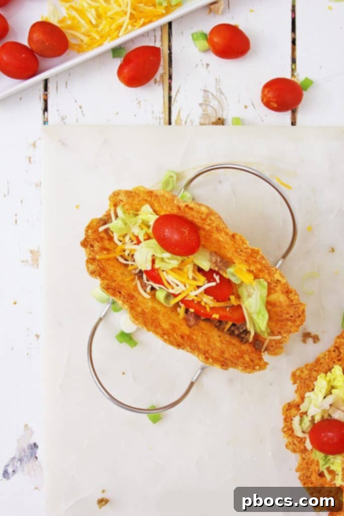 Keto Cheese Taco Shells
