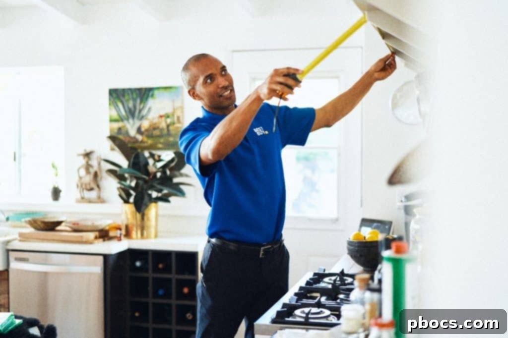 Best Buy In-Home Advisor in a living room, discussing tech.