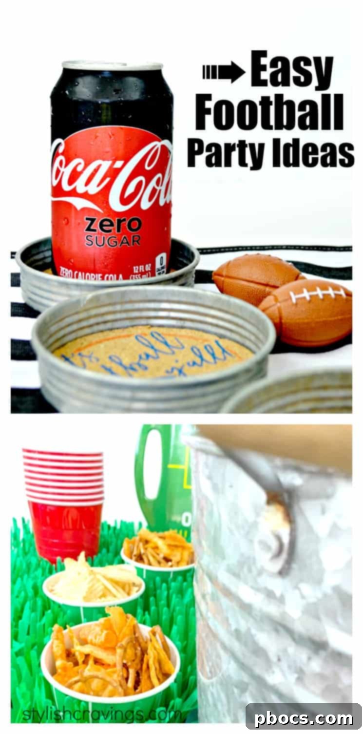 Easy Football Party Ideas for stress-free game day entertaining