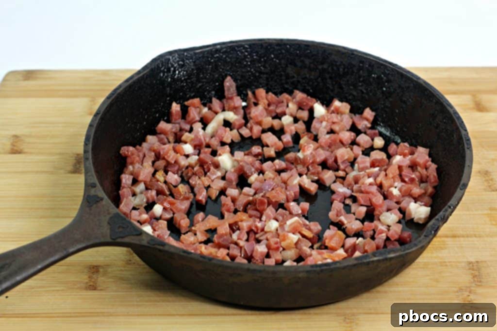 Quick Pancetta and Sweet Pea Pasta 8 Drained spaghetti in a colander ready for the Pancetta Pea Pasta