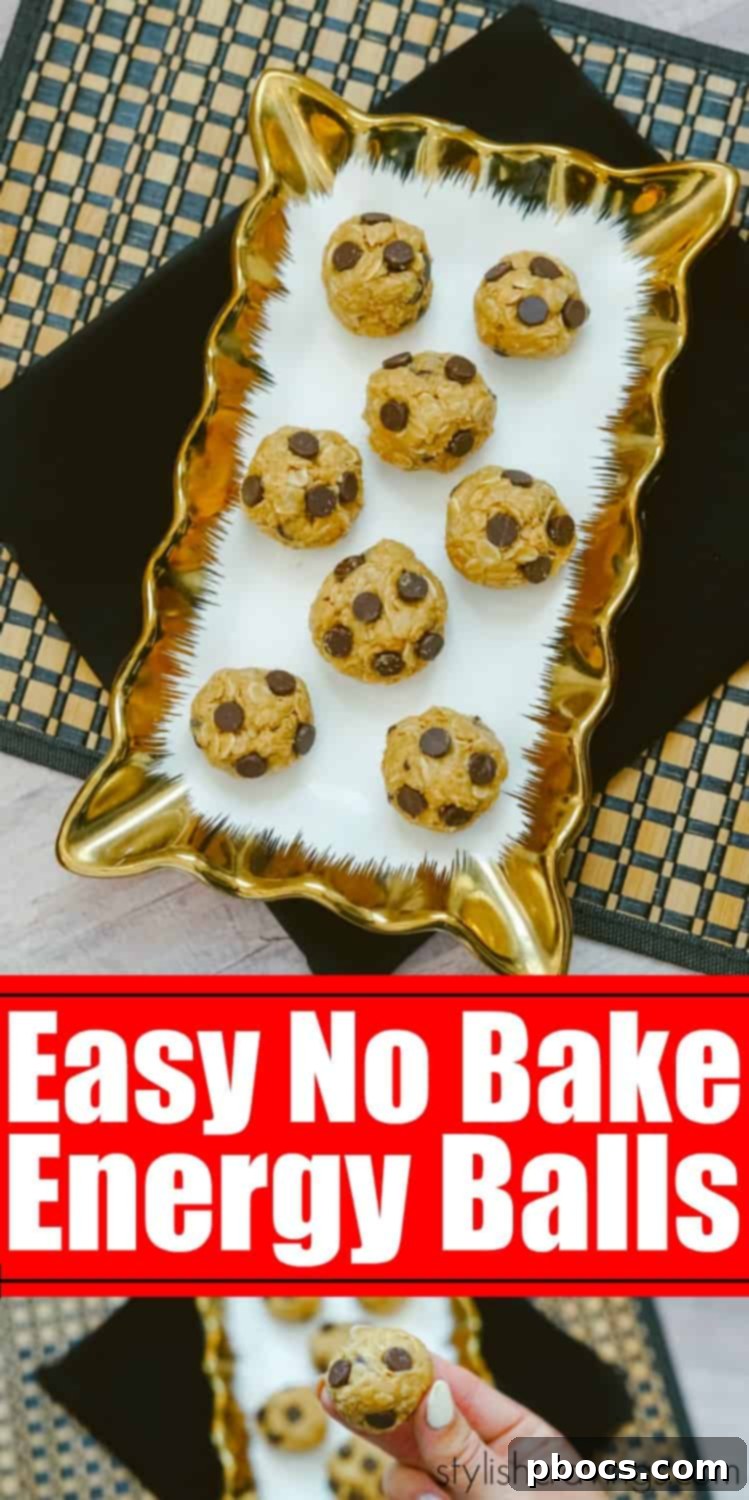 Easy No Bake Energy Balls