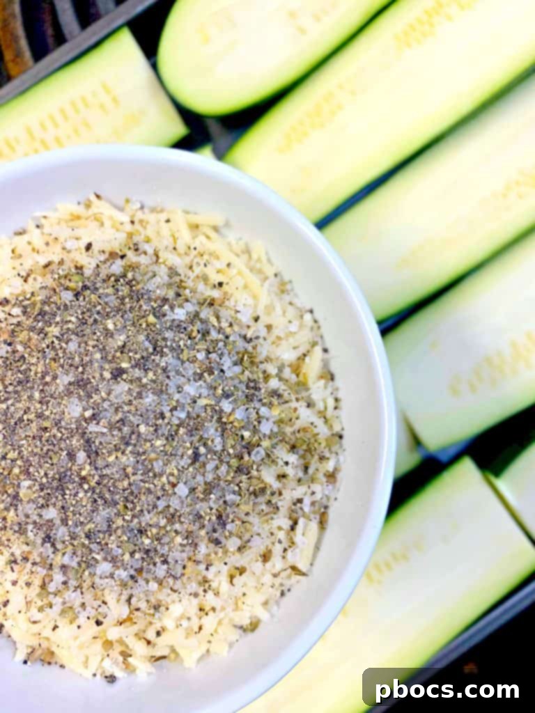 Mixing parmesan cheese and pork rinds for coating