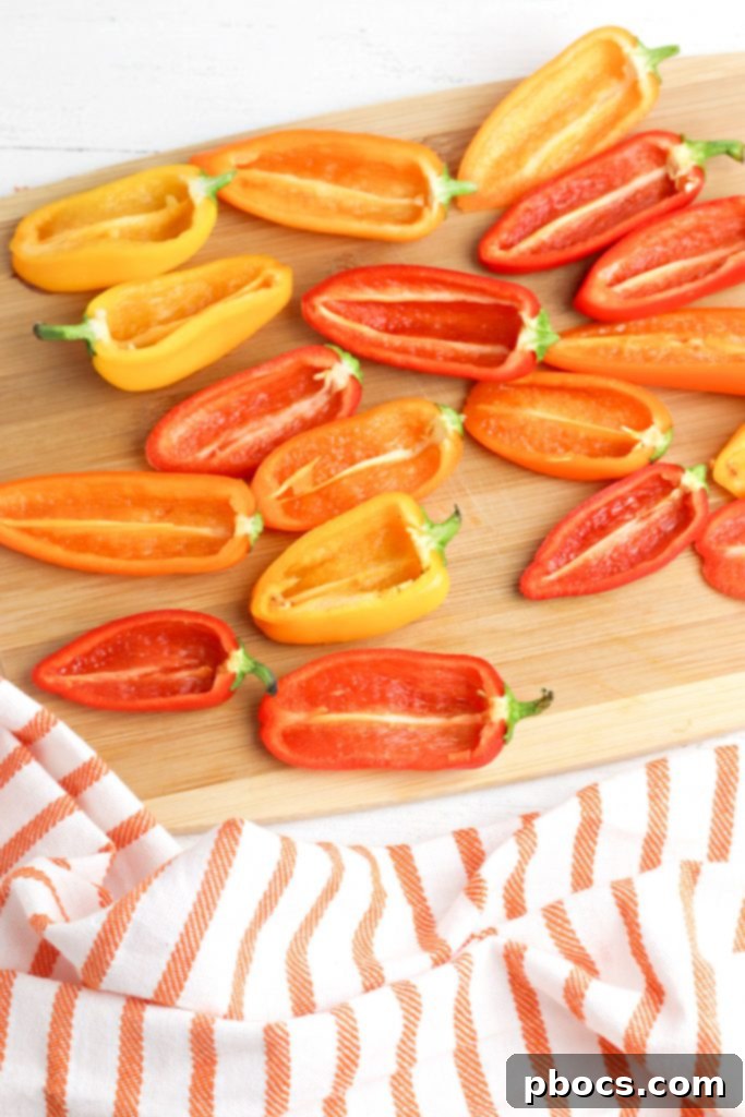 Keto Bacon Ranch Stuffed Bell Pepper Bites 8 img 14911 7