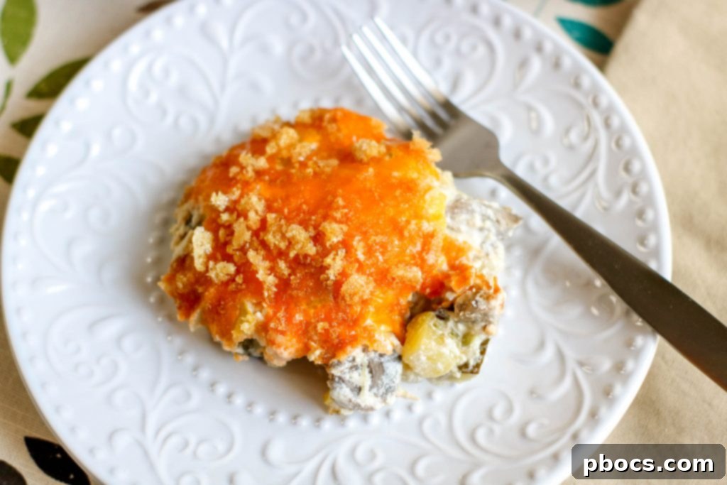 Freshly baked Low Carb Cheesy Squash Casserole