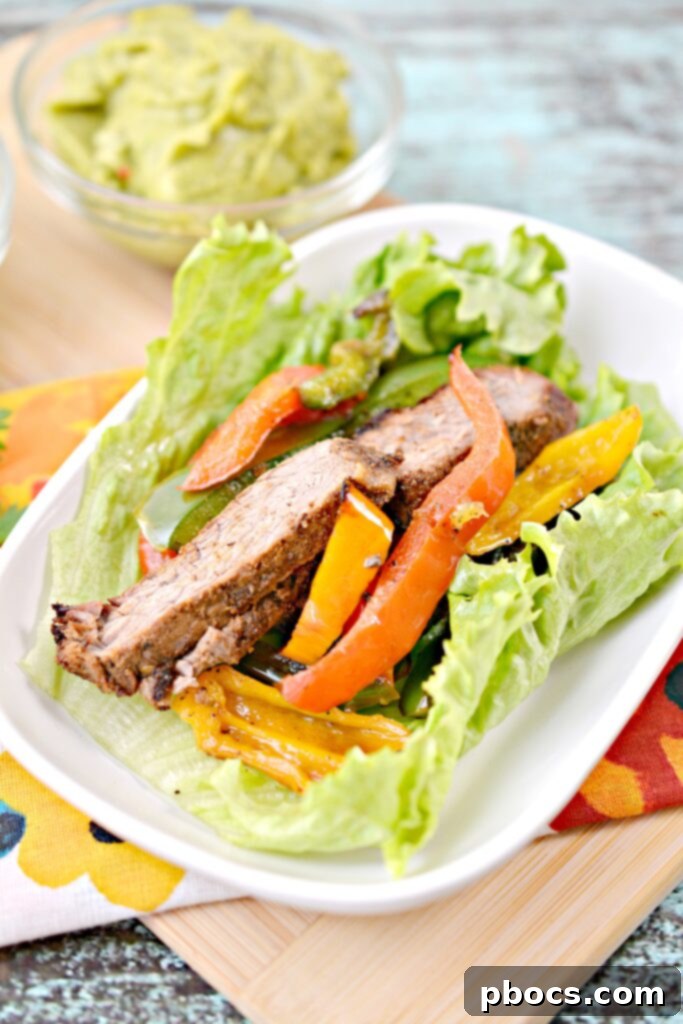 Sizzling Keto Steak Fajita Lettuce Wraps 4 Homemade fajita seasoning ingredients arranged on a wooden board.