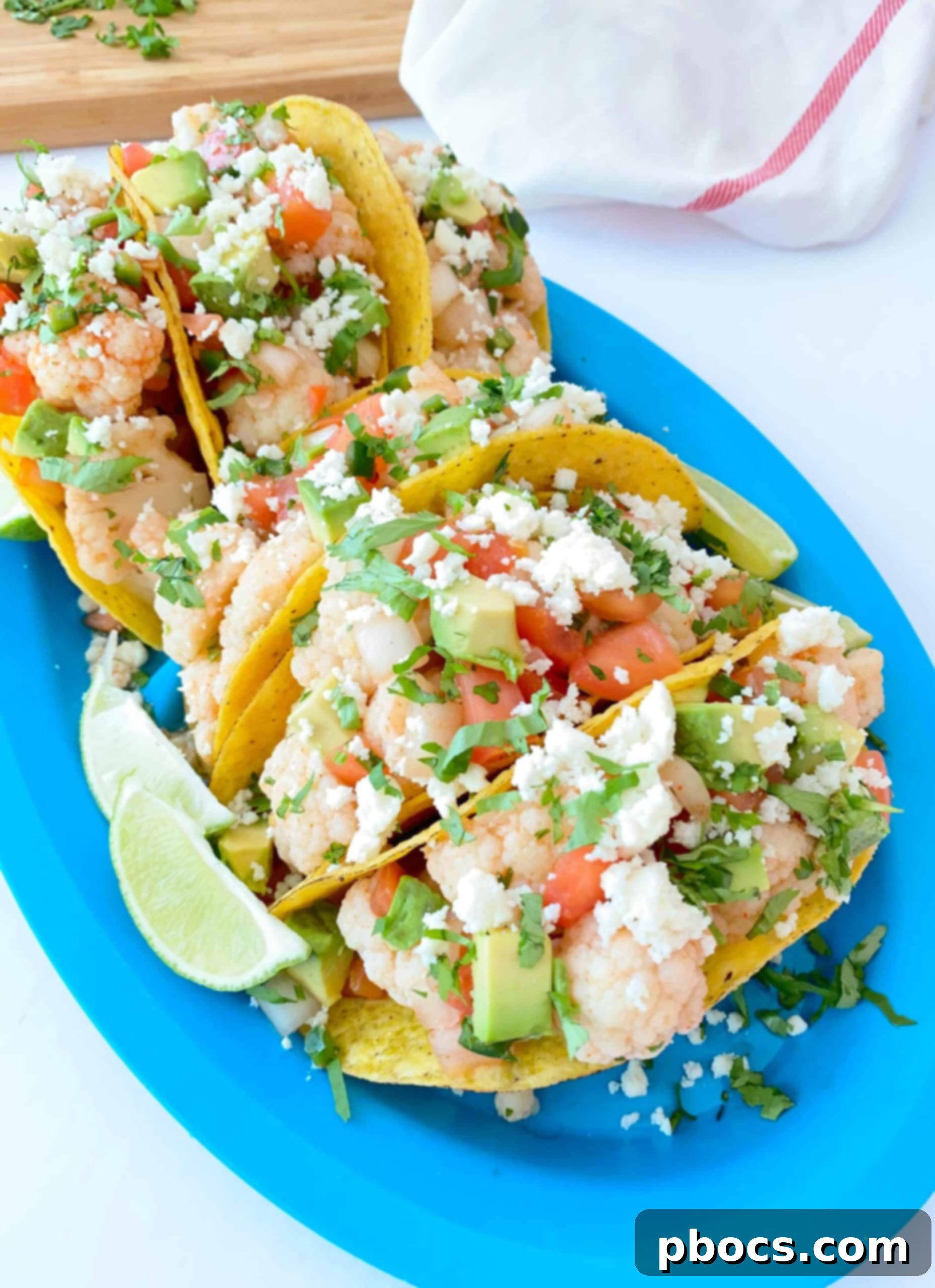 Vibrant Cauliflower Ceviche Tacos 8 Clamato bottle next to ReaLime and ReaLemon