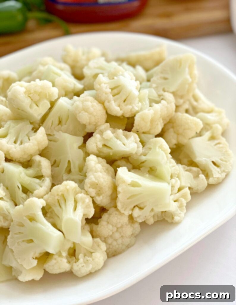 Vibrant Cauliflower Ceviche Tacos 10 Draining cauliflower