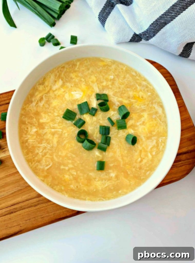Easy Keto Egg Drop Soup