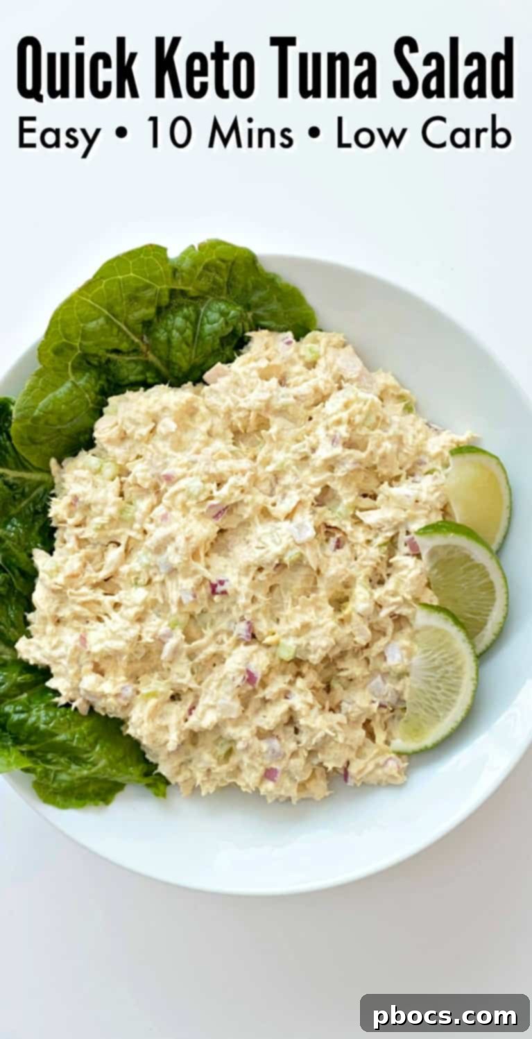 Quick Keto Tuna Salad
