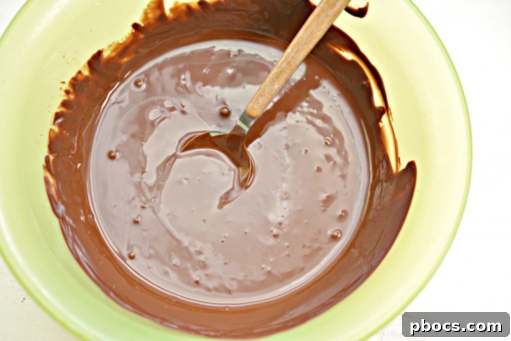 Guilt-Free Easter Chocolate Bunnies 8 Pouring Keto Chocolate into Easter Bunny Molds