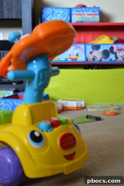 A bright and airy corner of a home, showcasing a blend of adult furnishings and children's items, highlighting family-friendly design.