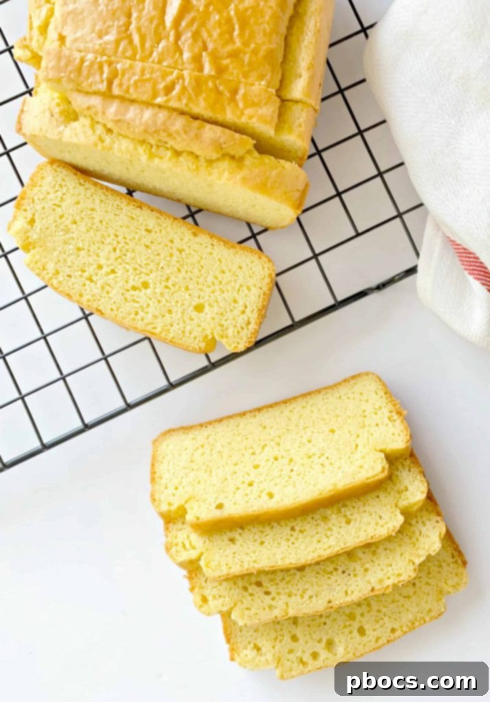 Easy Keto Bread Recipe With Almond Flour, perfect for a low carb diet