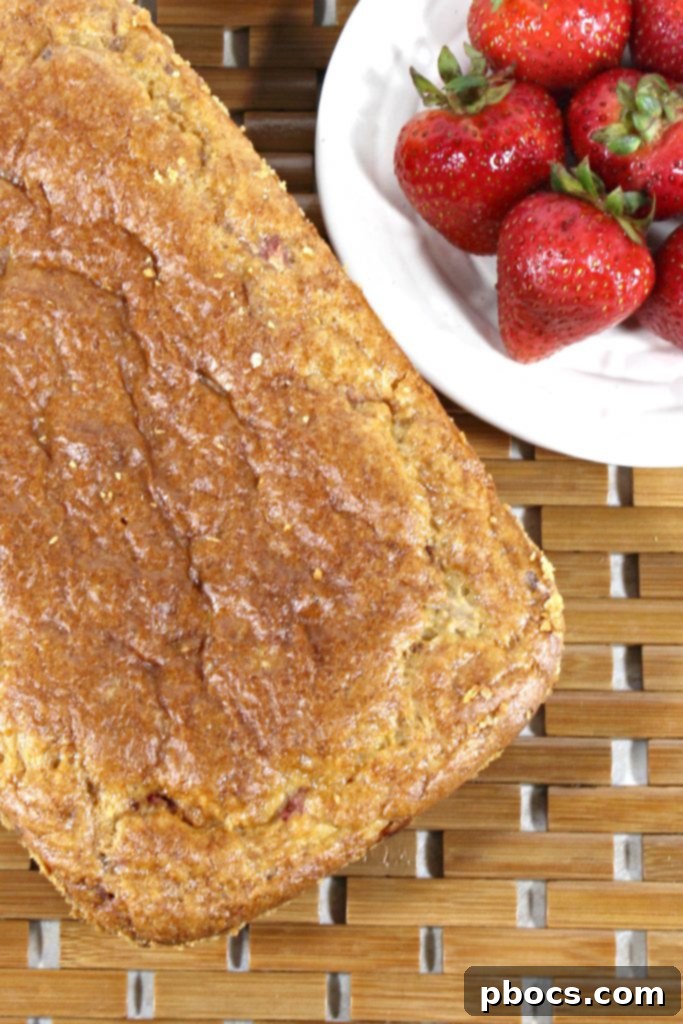 Deliciously Simple Keto Strawberry Bread 3 Keto Strawberry Bread - A Sweet & Healthy Family Favorite