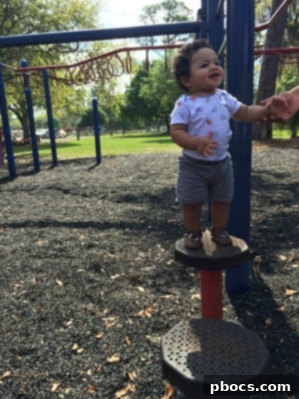 Toddler's chunky legs on the beach