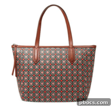 Skip the Diaper Bag 5 Savvy Alternatives Under $100 4 Baby bag alternatives under $100: Fossil Sydney Shopper