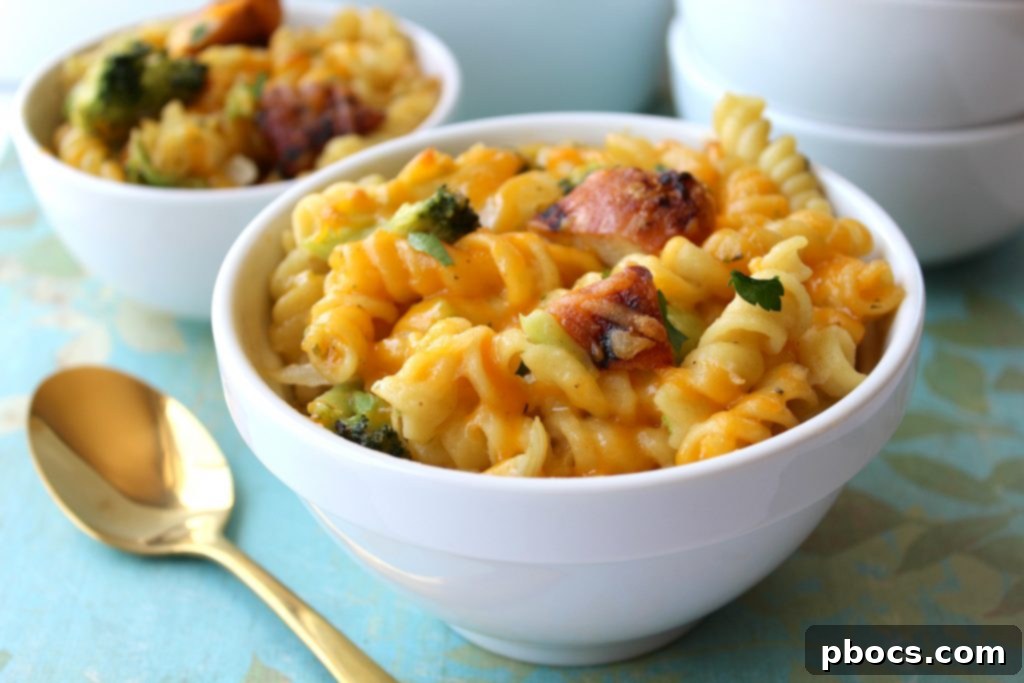 Healthy Chicken Broccoli Pasta Casserole