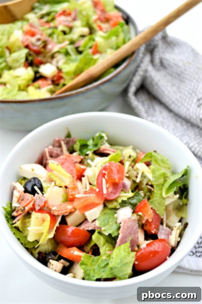 Low Carb Antipasto Salad Recipe