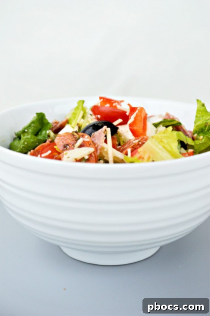 Low Carb Antipasto Salad Recipe