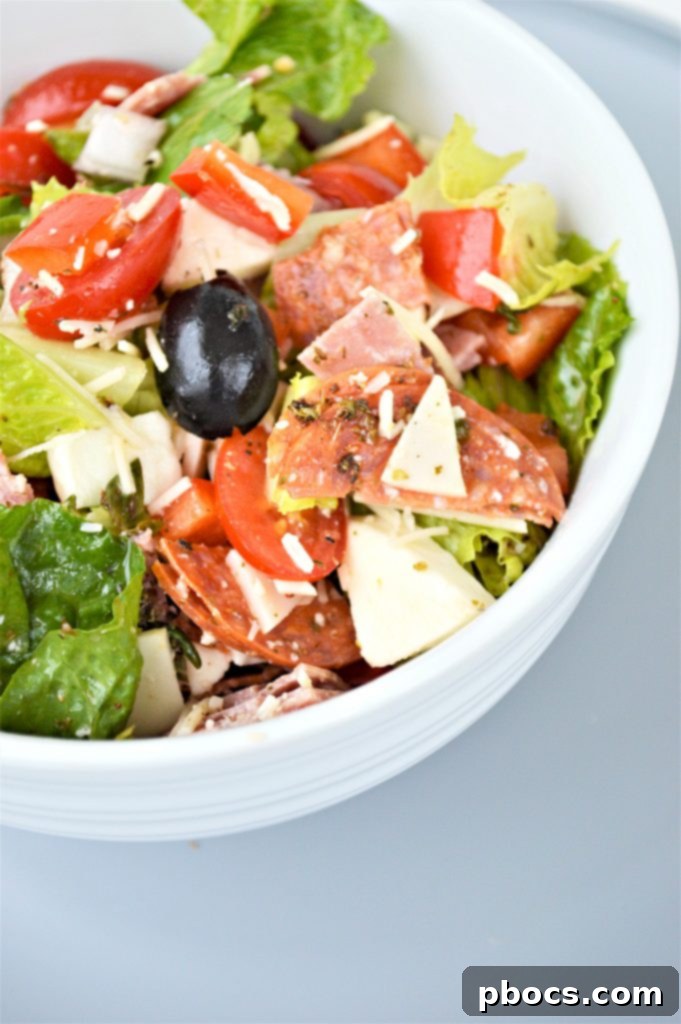 Low Carb Antipasto Salad Recipe
