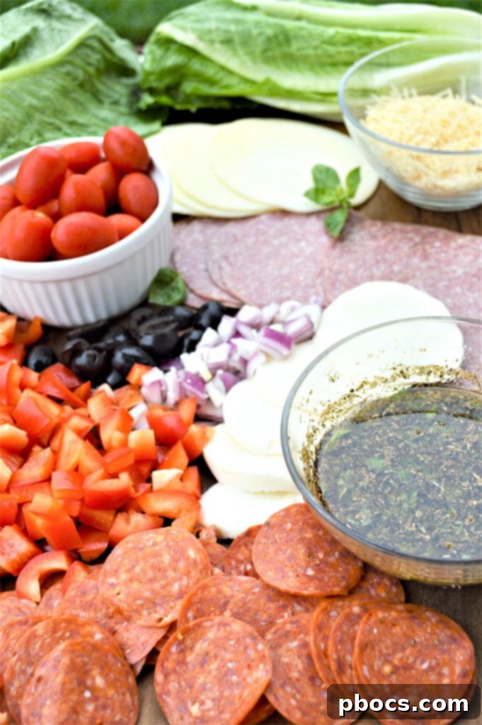 Low Carb Antipasto Salad Recipe