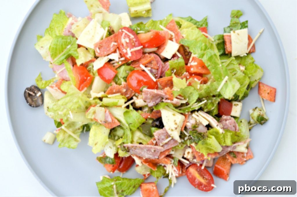 Low Carb Antipasto Salad Recipe