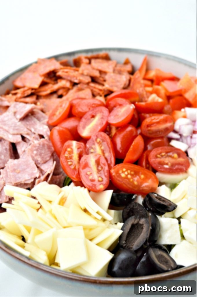 Low Carb Antipasto Salad Recipe