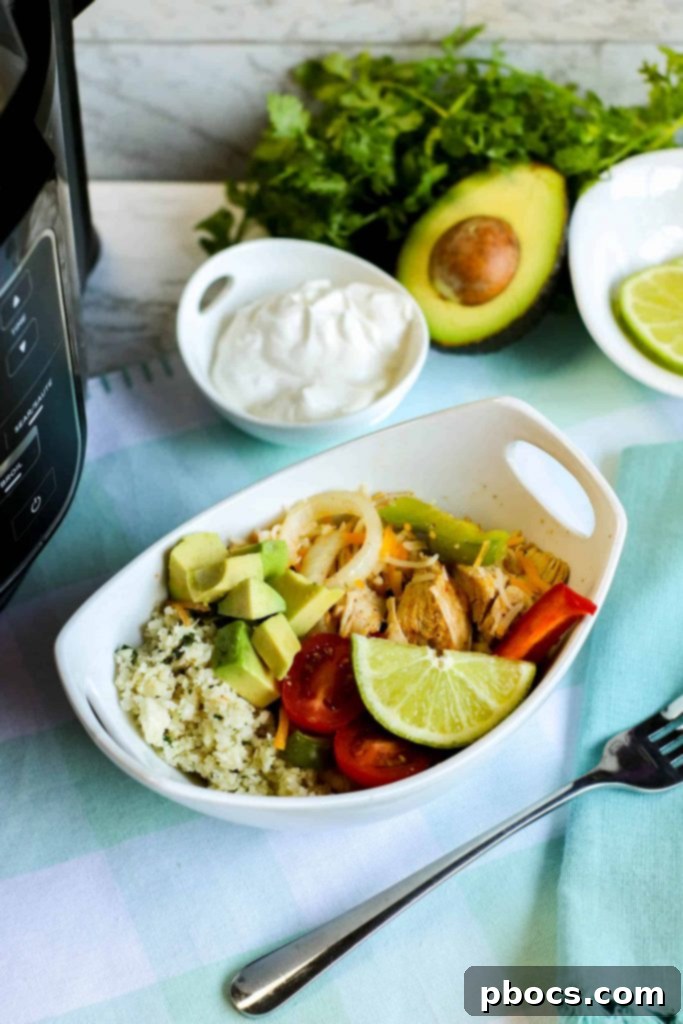 Low Carb Fajita Bowl Recipe