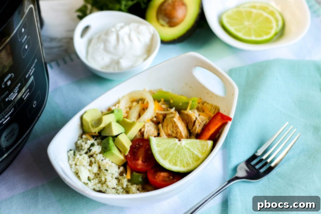 Low Carb Fajita Bowl Recipe