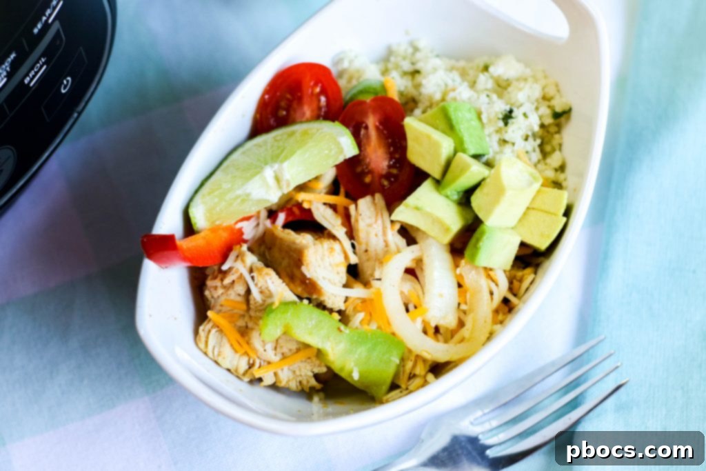 Low Carb Fajita Bowl Recipe