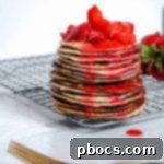 Keto Strawberry Pancakes Recipe