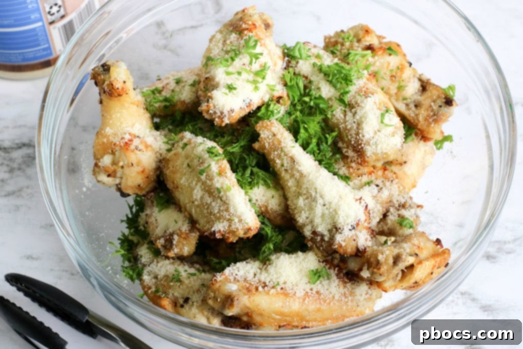 Crispy Garlic Parmesan Keto Wings 14 img 17508 13