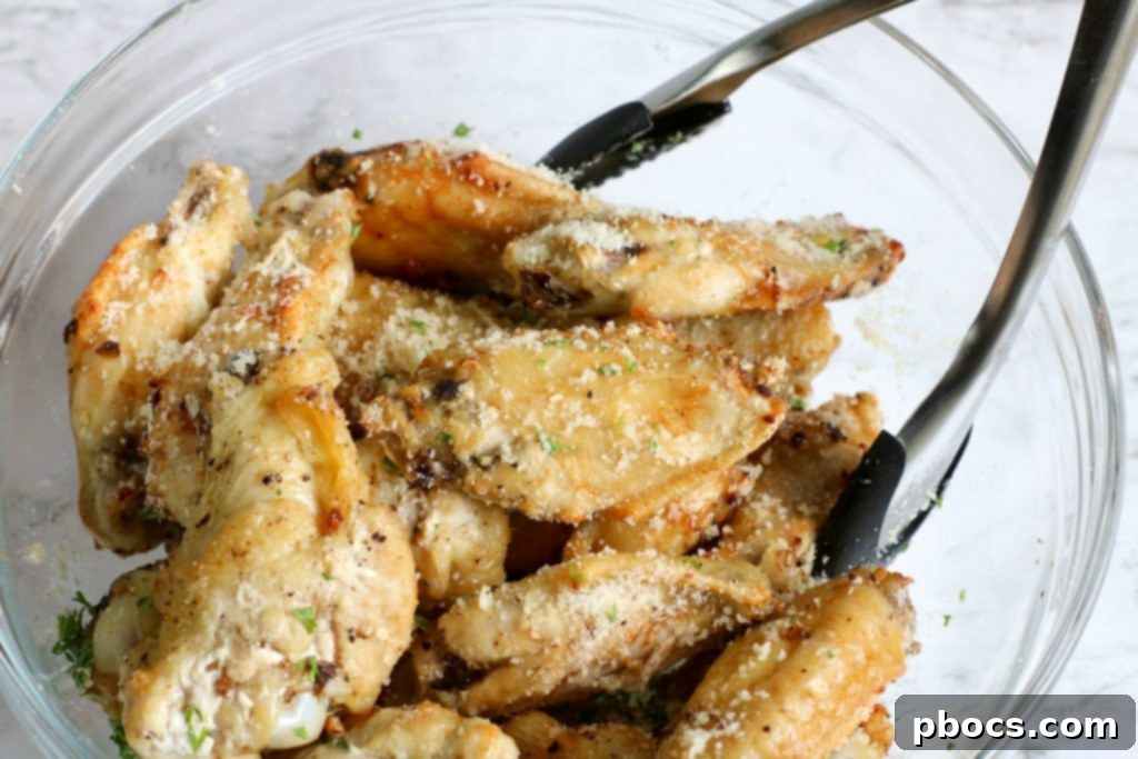 Crispy Garlic Parmesan Keto Wings 15 img 17508 14