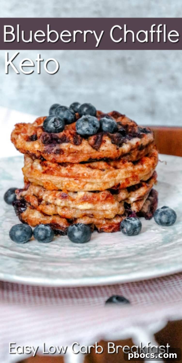 Fluffy Keto Blueberry Chaffles 10 Keto Blueberry Chaffle Recipe