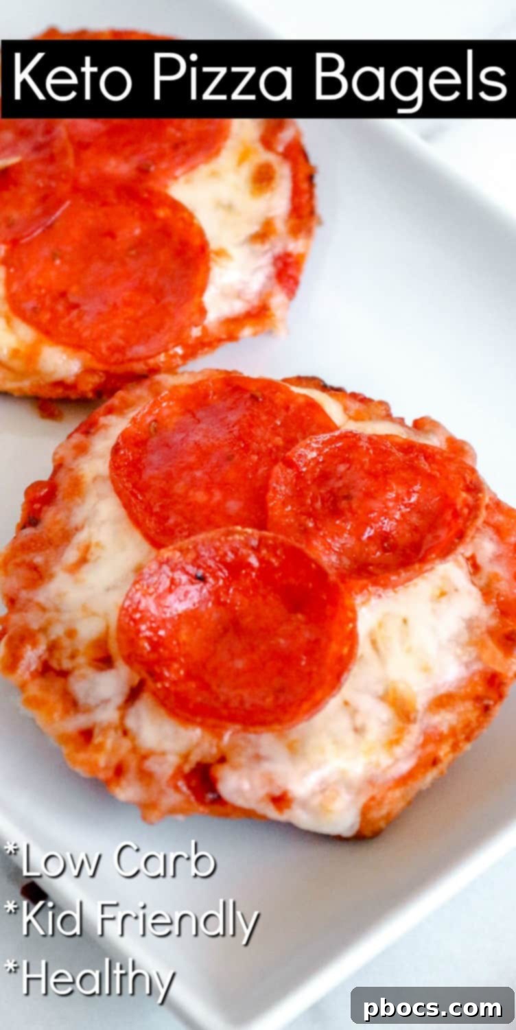 Keto Pizza Bagel Recipe