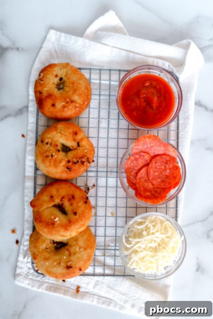 Keto Pizza Bagel Recipe